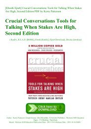 CRUCIAL CONVERSATIONS EBOOK